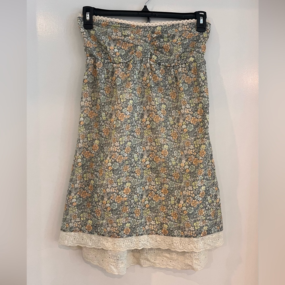 O’Neill Strapless Flower Dress